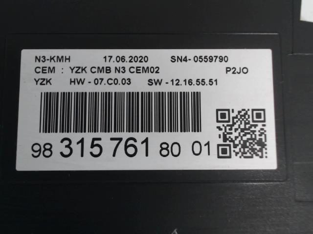 Compteur OPEL CORSA F PHASE 1 Essence - 1
