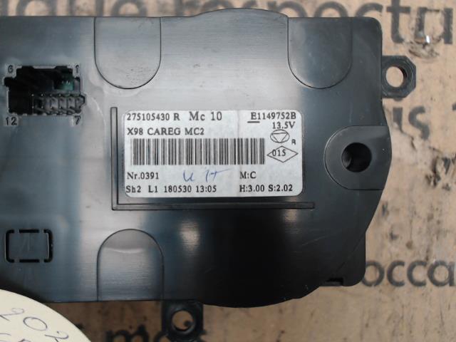Commande chauffage RENAULT CAPTUR 1 PHASE 2  - 1
