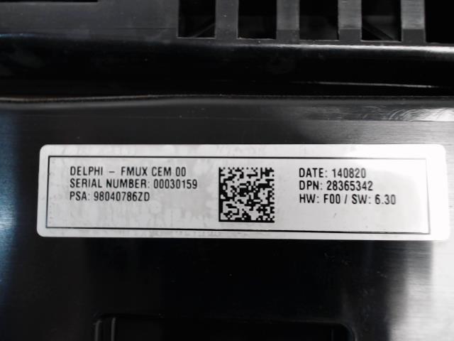 Commande chauffage CITROEN C4 2 PHASE 1  - 1