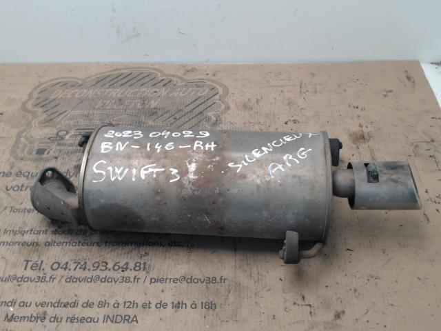 Silenziatore posteriore (scarico) SUZUKI SWIFT 3  - 1