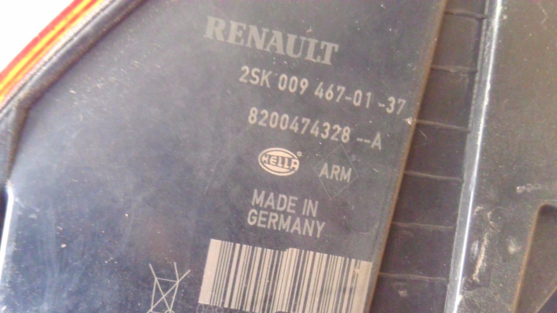Fanale posteriore principale sinistro (luci) RENAULT GRAND SCENIC 2 PHASE 2  - 1