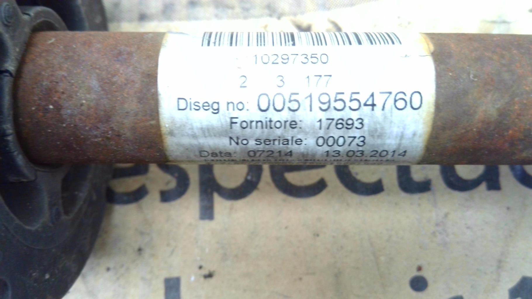 Giunto cardanico albero di trasmissione destro FIAT 500 2 PHASE 1 Gasolina - 1
