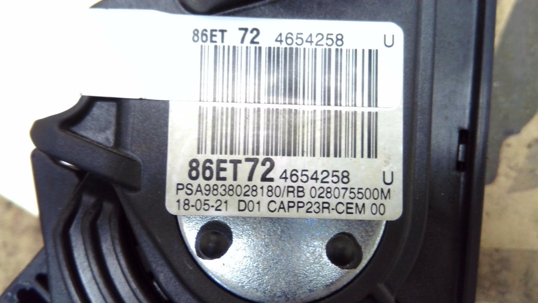 Potenziometro pedale acceleratore PEUGEOT EXPERT 3 PHASE 1 Diésel - 1