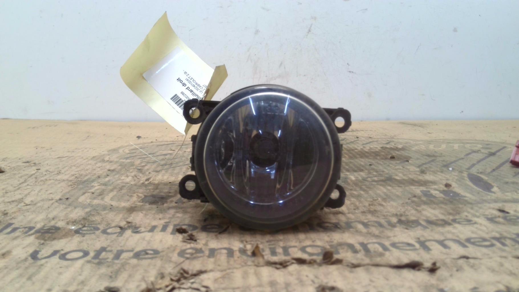 Fendinebbia destro (luci) PEUGEOT 307 PHASE 2 CABRIOLET Gasolina - 1