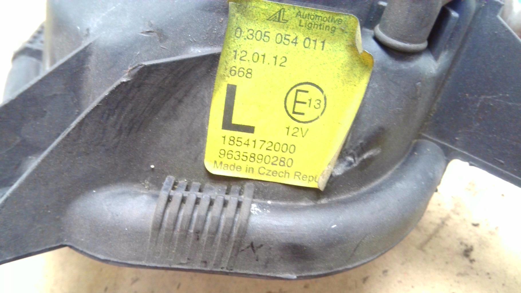 Fendinebbia sinistro (luce) PEUGEOT 306 PHASE 2  - 1