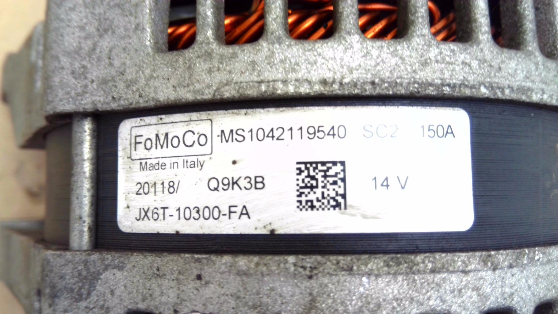 Alternatore FORD FOCUS 4 PHASE 1 Gasolina - 1