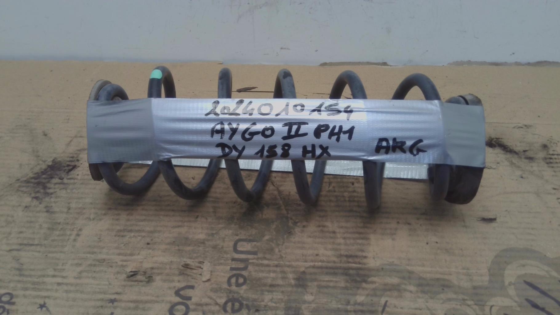 Molla sospensione posteriore sinistra TOYOTA AYGO 2 PHASE 1  - 1