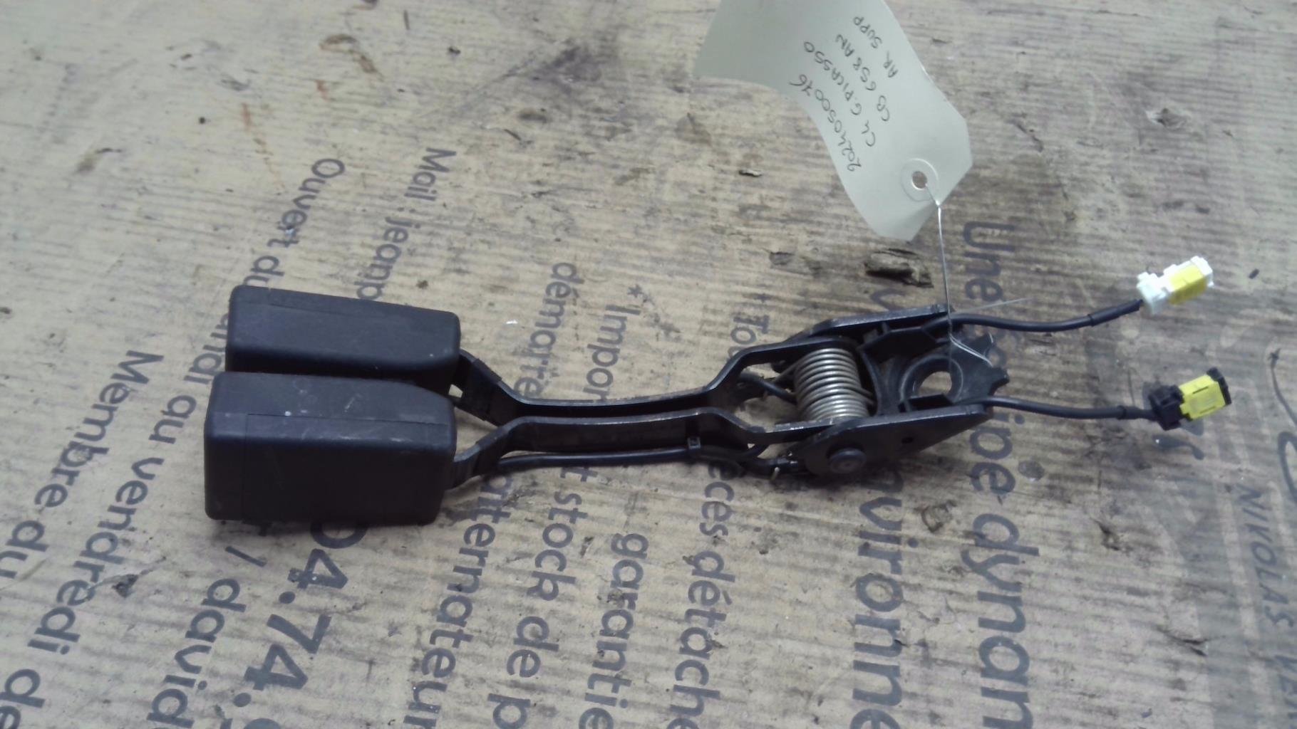 Aggancio cintura sicurezza posteriore centrale CITROEN C4 GRAND PICASSO 1 Diésel - 1