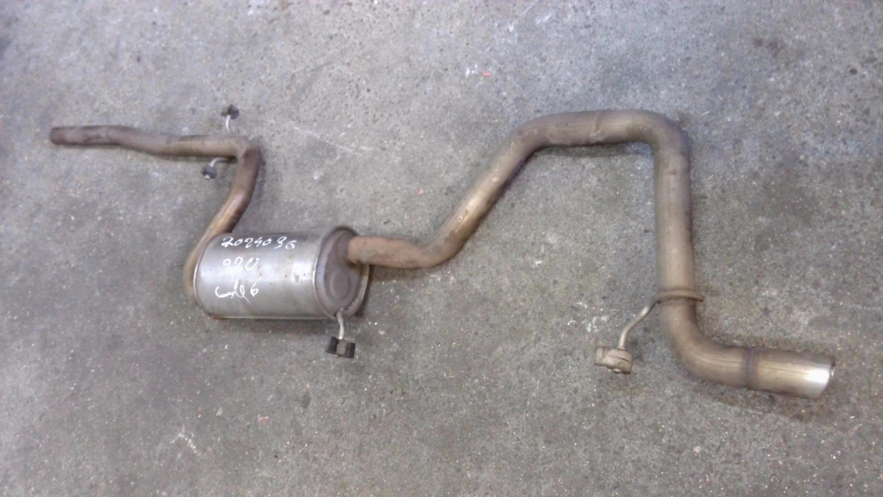 Silenziatore posteriore (scarico) VOLKSWAGEN GOLF 6  - 1