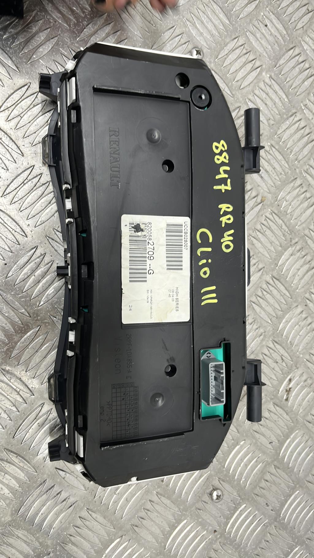 Compteur RENAULT CLIO 3 PHASE 1 Diesel - 1
