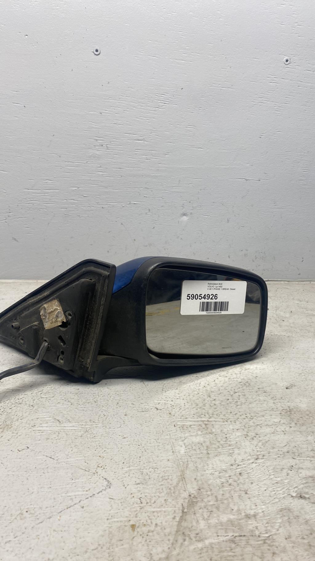 Retroviseur droit VOLVO V 40 1 PHASE 1 BREAK Diesel - 1