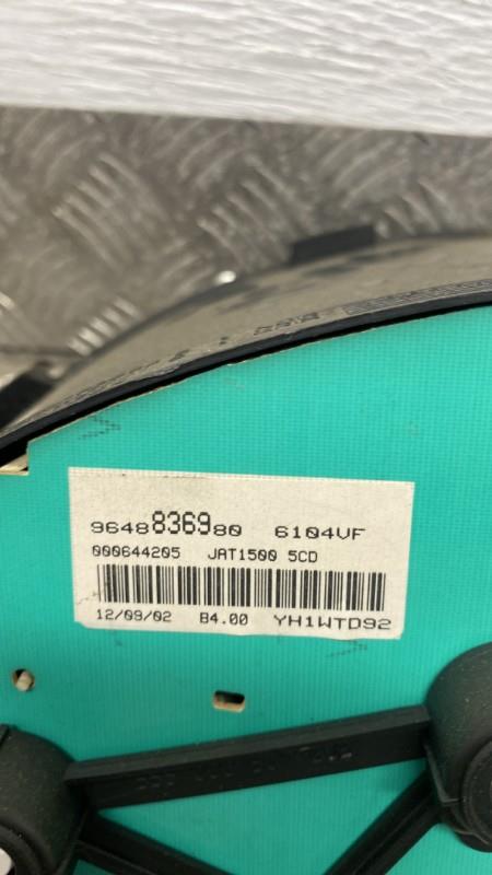 Compteur PEUGEOT 206 PHASE 1 BREAK Diesel - 1