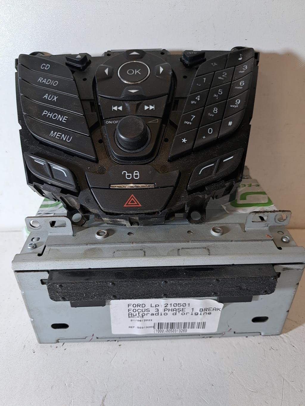 Autoradio d'origine FORD FOCUS 3 PHASE 1 BREAK Diesel - 1