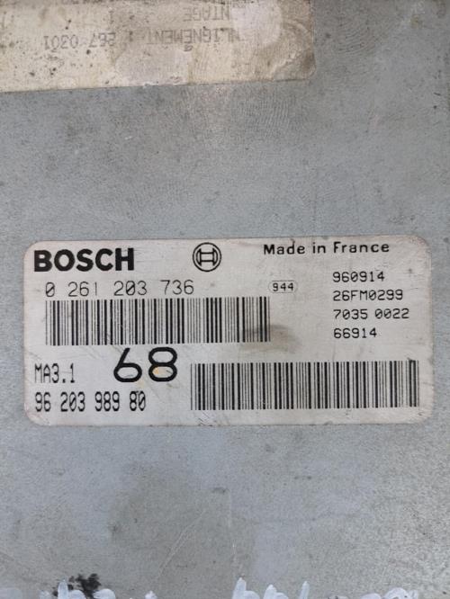 Image Calculateur moteur - CITROEN SAXO