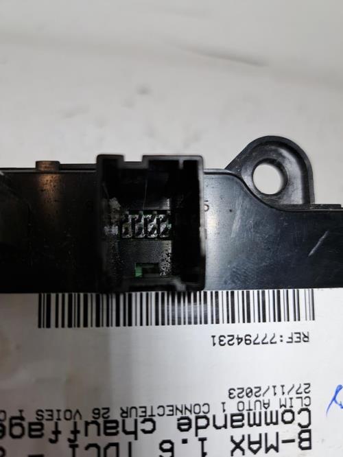 Image Commande chauffage - FORD B-MAX