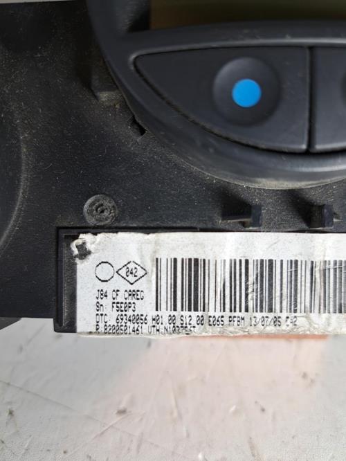 Image Commande chauffage - RENAULT SCENIC 2