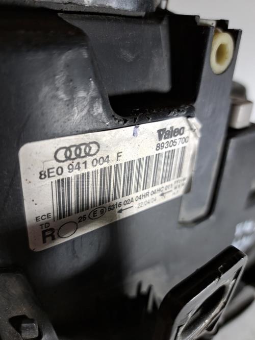 Image Optique avant principal droit (feux)(phare) - AUDI A4 2
