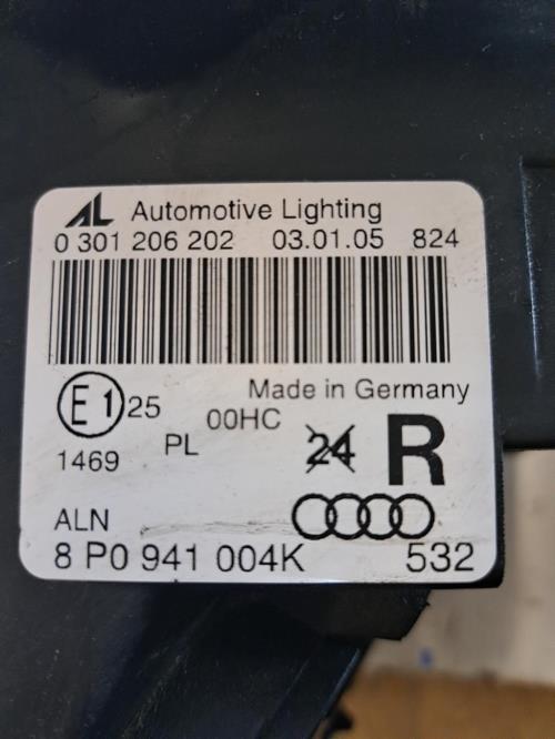 Image Optique avant principal droit (feux)(phare) - AUDI A3 2