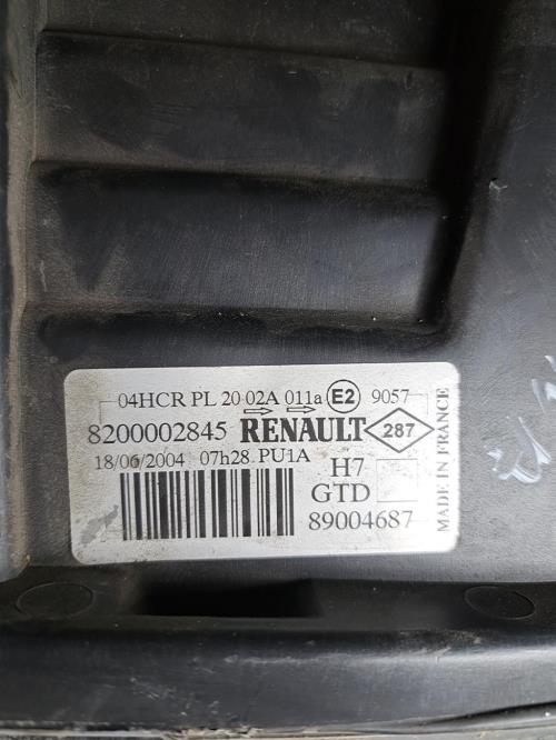 Image Optique avant principal gauche (feux)(phare) - RENAULT LAGUNA 2
