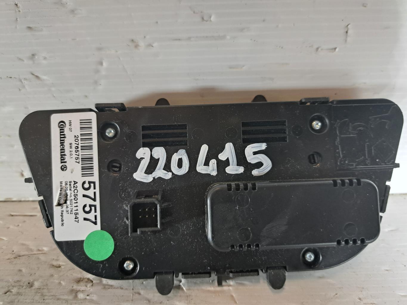 Commande chauffage OPEL MOKKA 1 PHASE 1 Diesel - 1