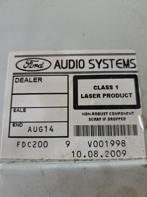 Image Autoradio d'origine - FORD S-MAX 1