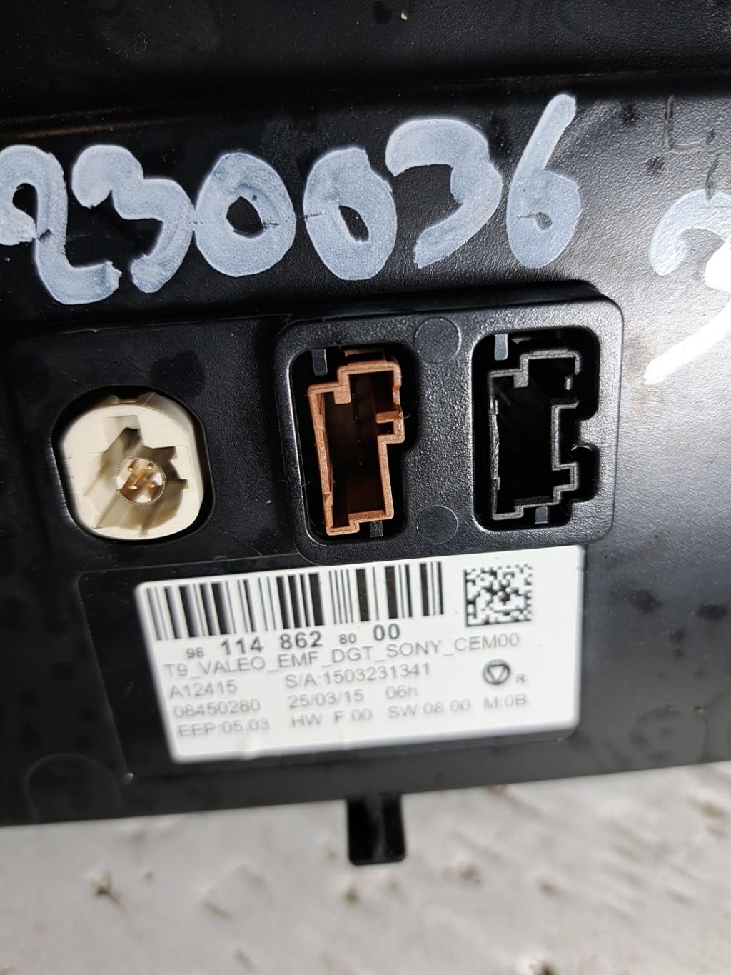 Ecran GPS PEUGEOT 308 2 SW PHASE 1 BREAK Diesel - 1