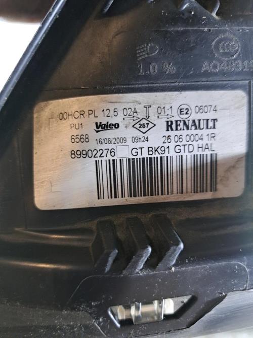 Image Optique avant principal gauche (feux)(phare) - RENAULT LAGUNA 3