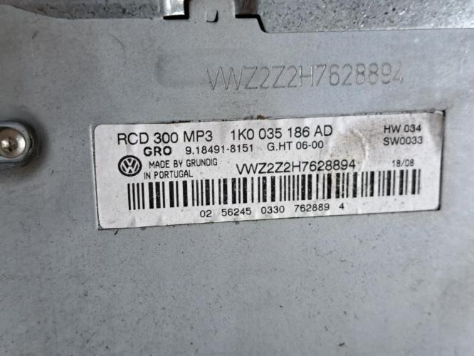 Image Autoradio d'origine - VOLKSWAGEN GOLF 5