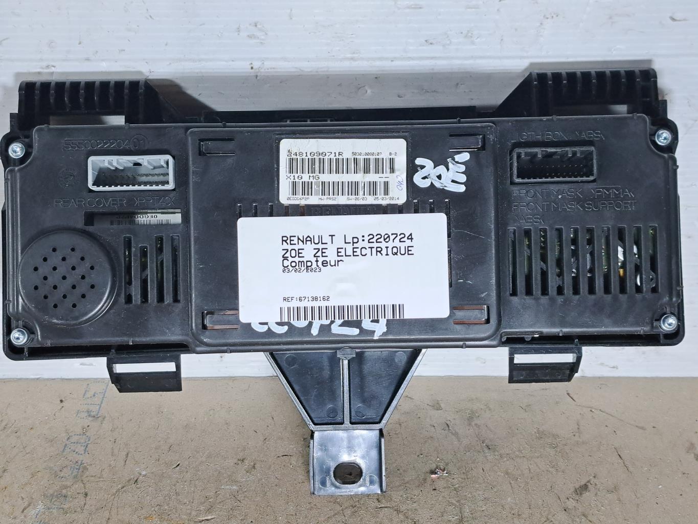 Compteur RENAULT ZOE 1 Electricité - 1