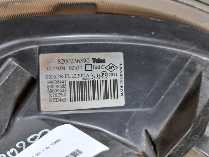 Image Optique avant principal gauche (feux)(phare) - RENAULT KANGOO 1