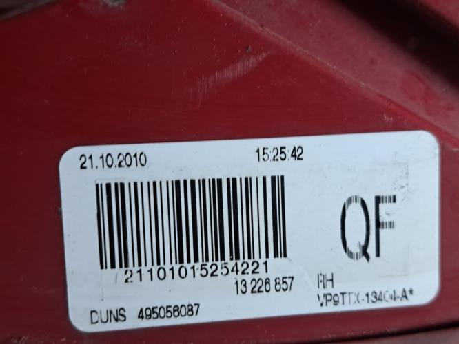 Image Feu arriere principal droit (feux) - OPEL INSIGNIA 1