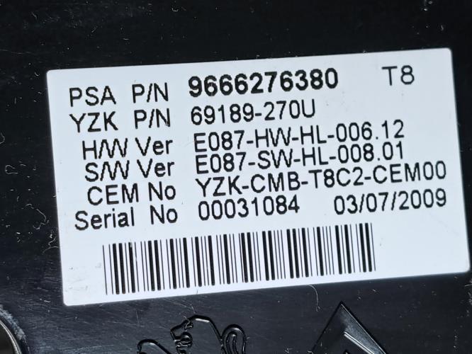 Image Compteur - PEUGEOT 3008 1