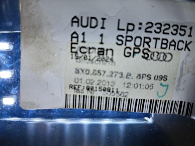 Image Ecran GPS - AUDI A1 1