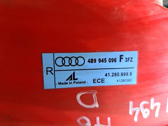 Image Feu arriere principal droit (feux) - AUDI A6 2