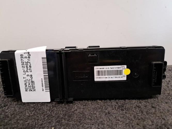 Image Commande chauffage - RENAULT SCENIC 3