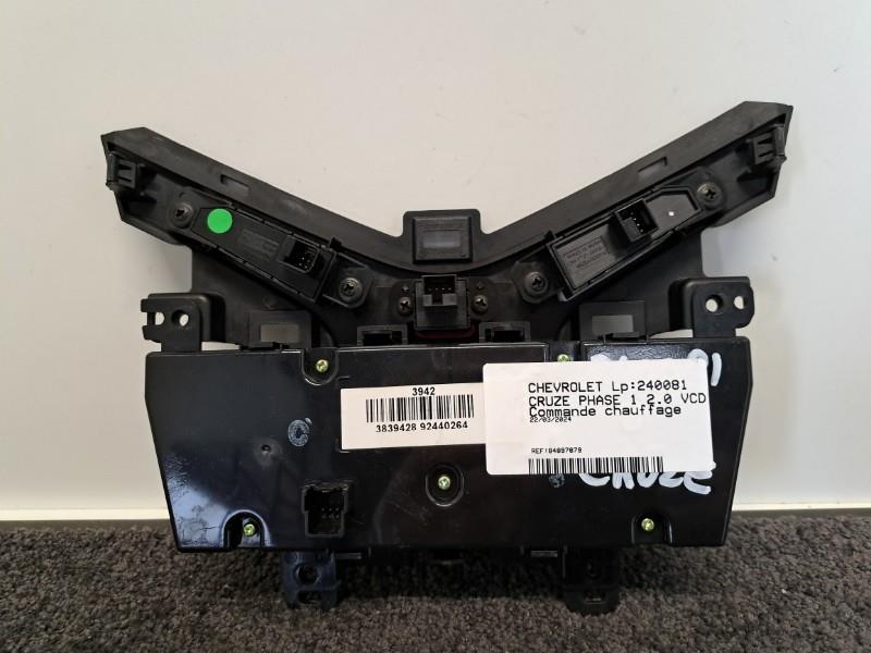 Commande chauffage CHEVROLET CRUZE PHASE 1 Diesel - 1