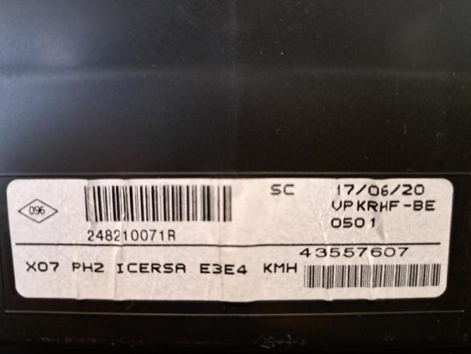 Image Compteur - RENAULT TWINGO 3