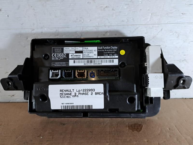 Ecran GPS RENAULT MEGANE 3 PHASE 2 BREAK Diesel - 1
