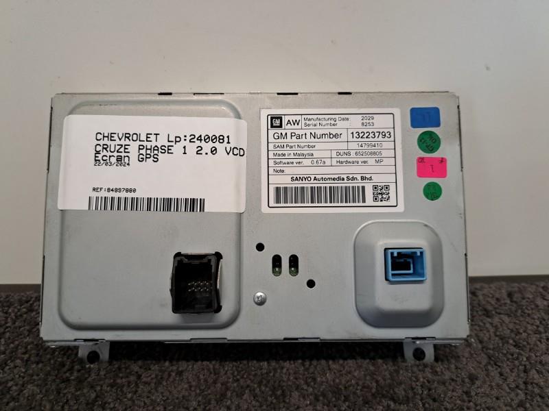 Ecran GPS CHEVROLET CRUZE PHASE 1 Diesel - 1