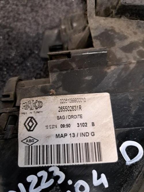 Image Feu arriere principal droit (feux) - RENAULT CLIO 4
