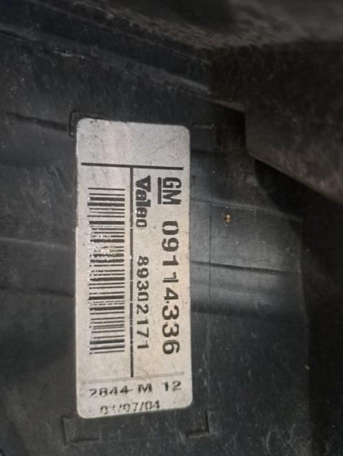 Image Feu arriere principal droit (feux) - OPEL CORSA C