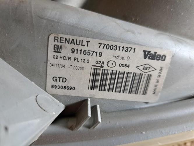 Image Optique avant principal gauche (feux)(phare) - RENAULT TRAFIC 2