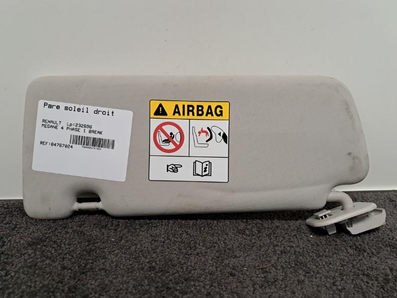 Pare soleil droit RENAULT MEGANE 4 PHASE 1 BREAK  - 1