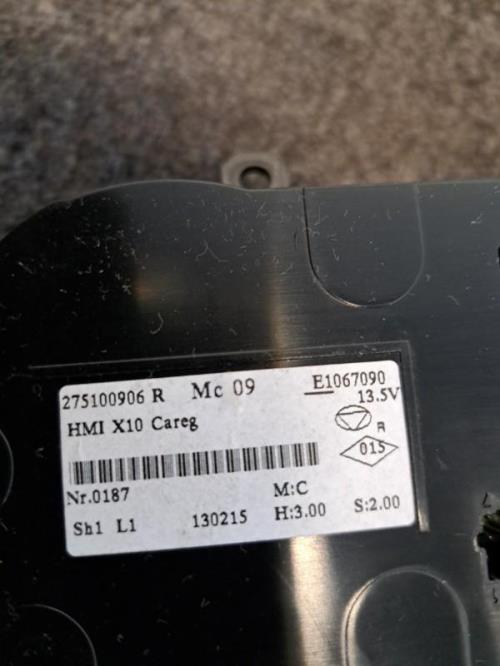 Image Commande chauffage - RENAULT ZOE 1