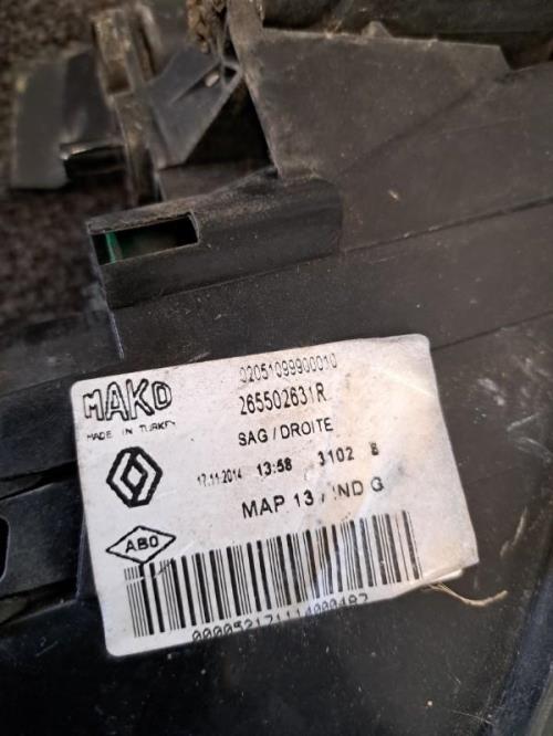 Image Feu arriere principal droit (feux) - RENAULT CLIO 4