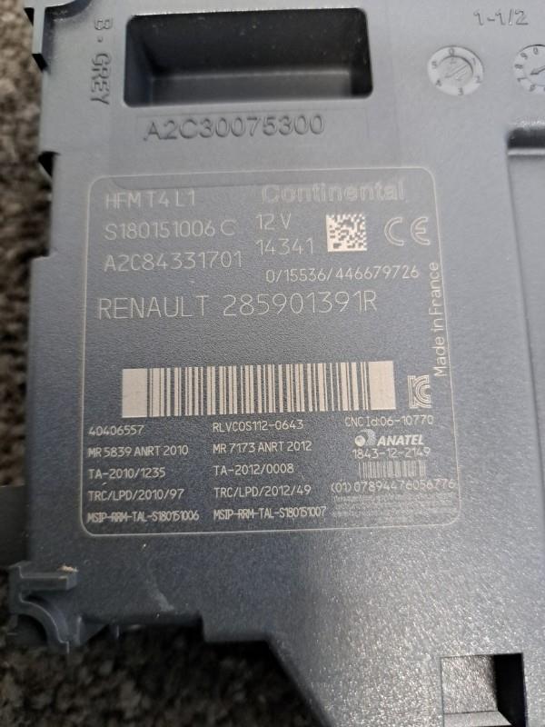 Lecteur de carte (neiman) RENAULT CLIO 4 PHASE 1  - 1