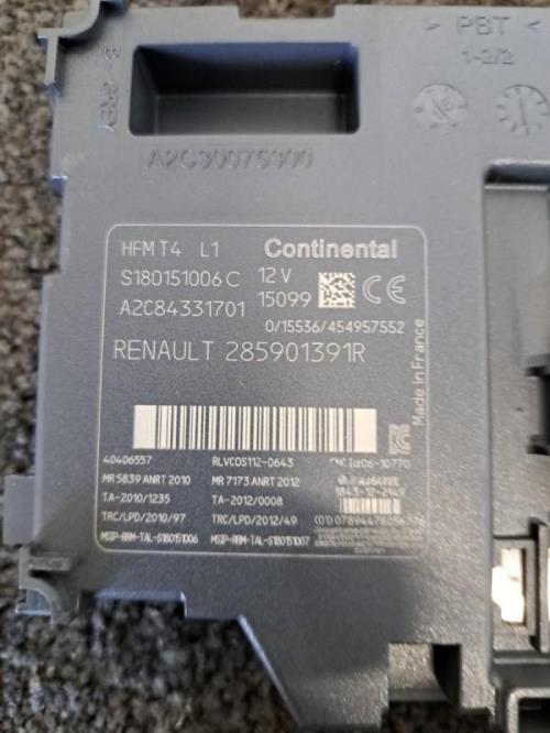Image Lecteur de carte (neiman) - RENAULT CLIO 4