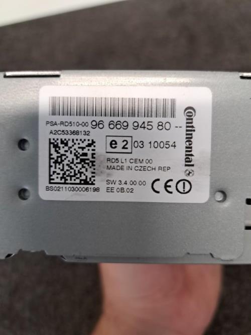 Image Autoradio d'origine - CITROEN C4 2