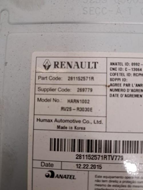 Image Autoradio d'origine - RENAULT CLIO 4