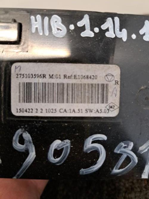 Image Commande chauffage - RENAULT CLIO 3
